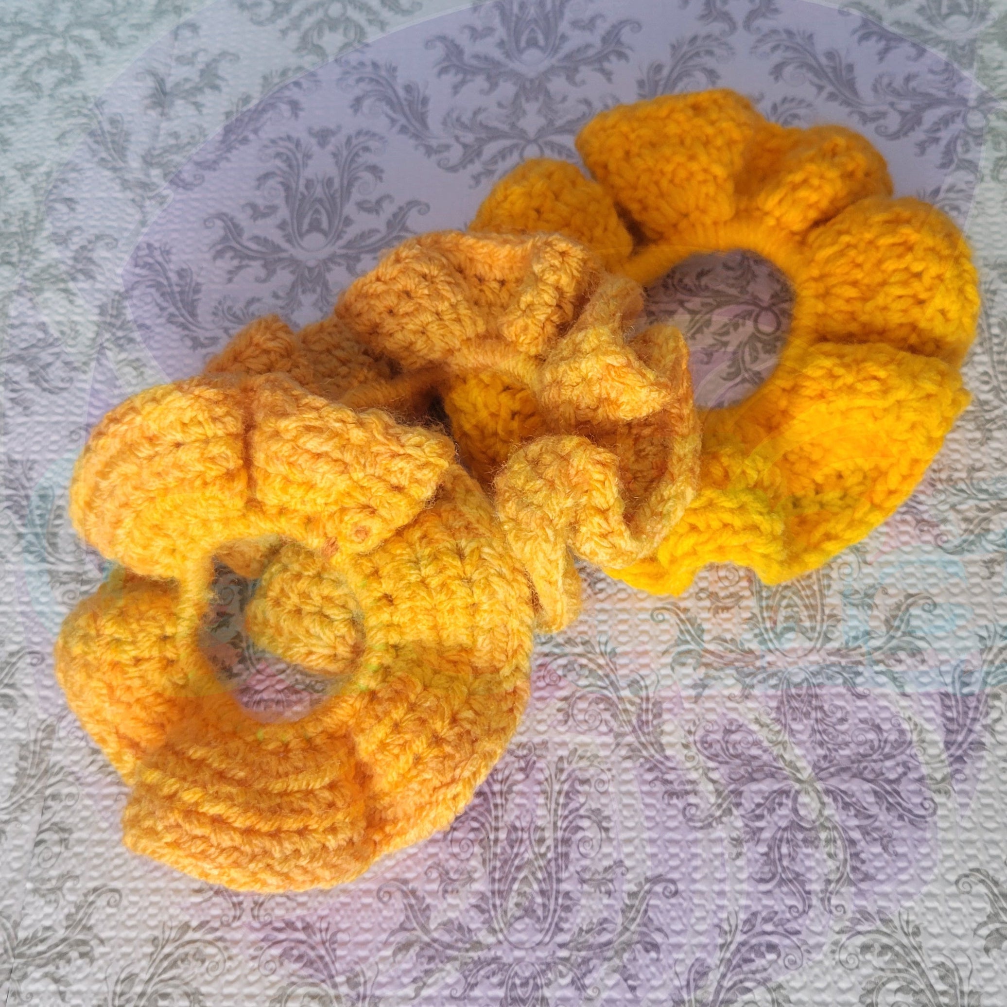 Yellow Scrunchies