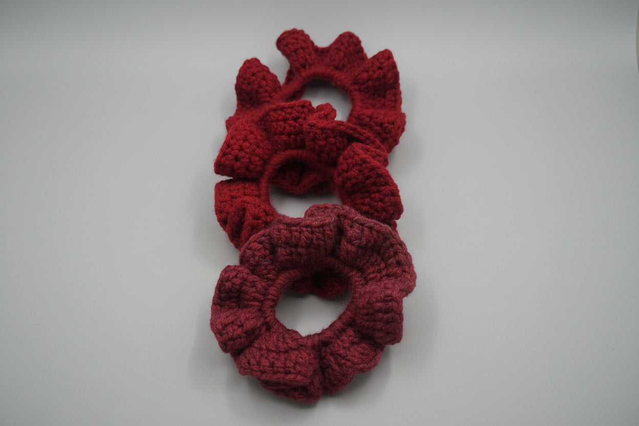Red Scrunchies