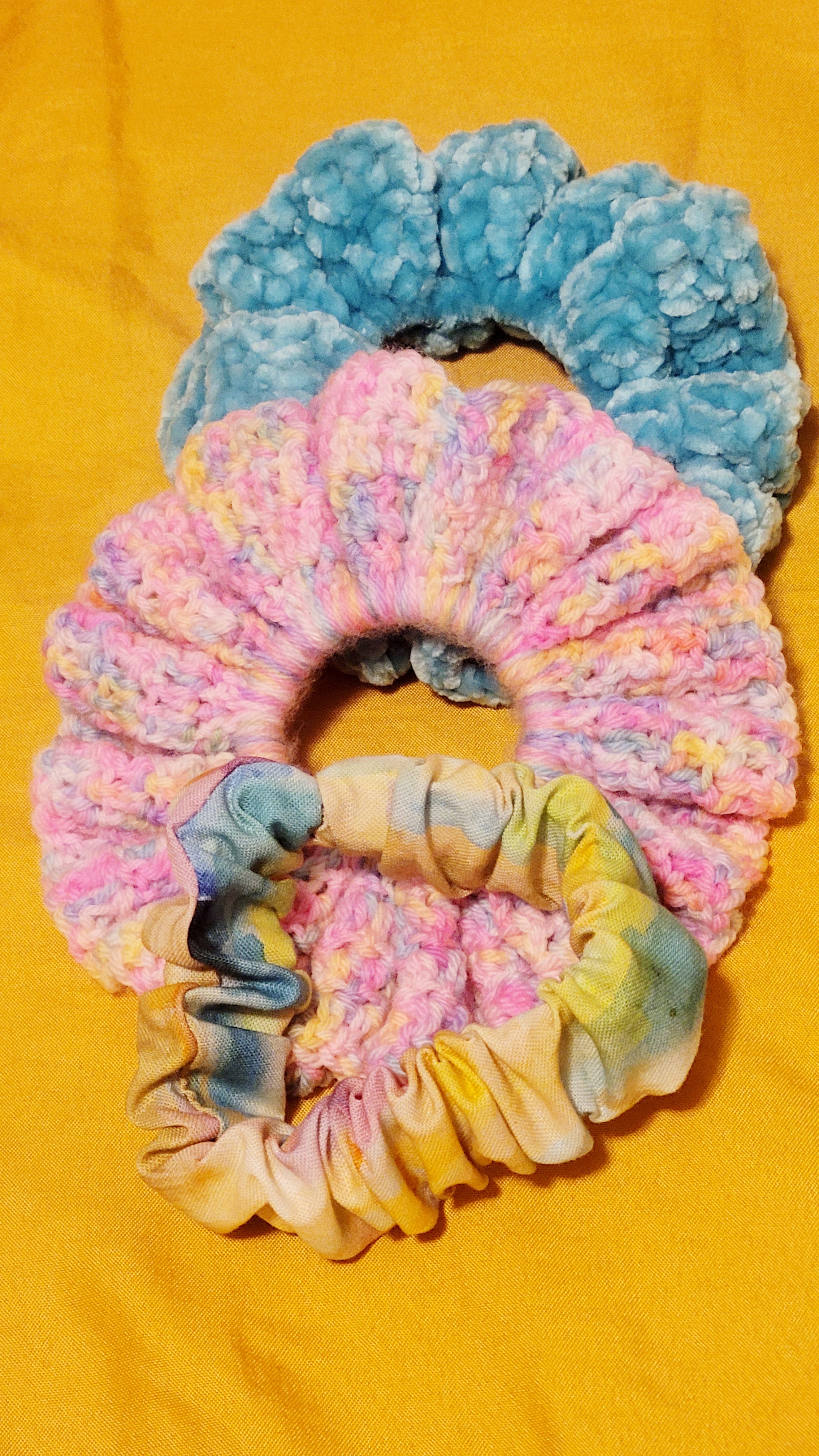 Scrunchies for Curly Hair